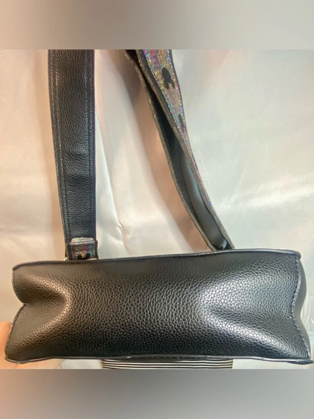 Disney Mickey Mouse Icon Square‎ Flair Crossbody Bag